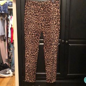 MK cheetah print slacks